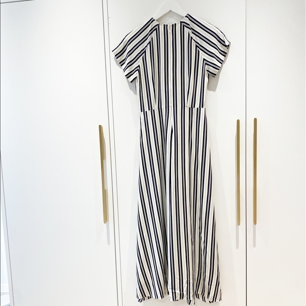 𝅺BNWT Club Monaco Striped Midi dress - Picture 9 of 10
